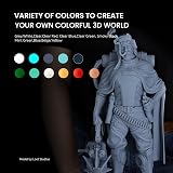 ELEGOO ABS-Like 405nm Grey Resin 1000g for LCD 3D Printer view 7