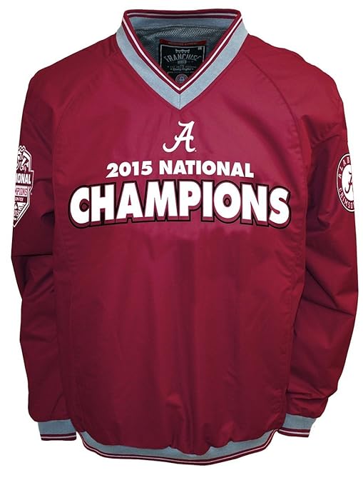 Alabama Crimson Tide College Football 2015 National Champions Windshell Jacket