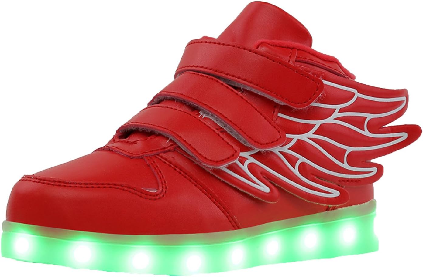 7 Colors 11 Modes LED Light up Flashing Rechargeable Kids Sneakers & Shoes