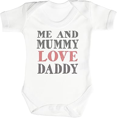 i love daddy baby grow
