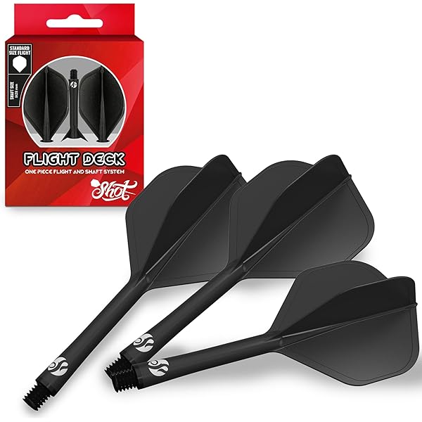 Integrated Dart Shaft And Flights, 15 Pack 4BA Thread Plastic Dart