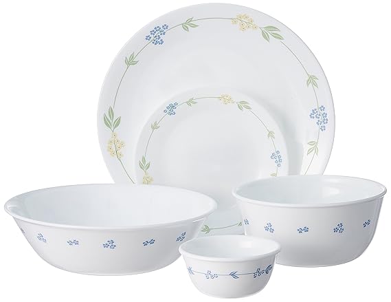 Corelle Livingware Secret Garden Dinner Set, 20-Pieces