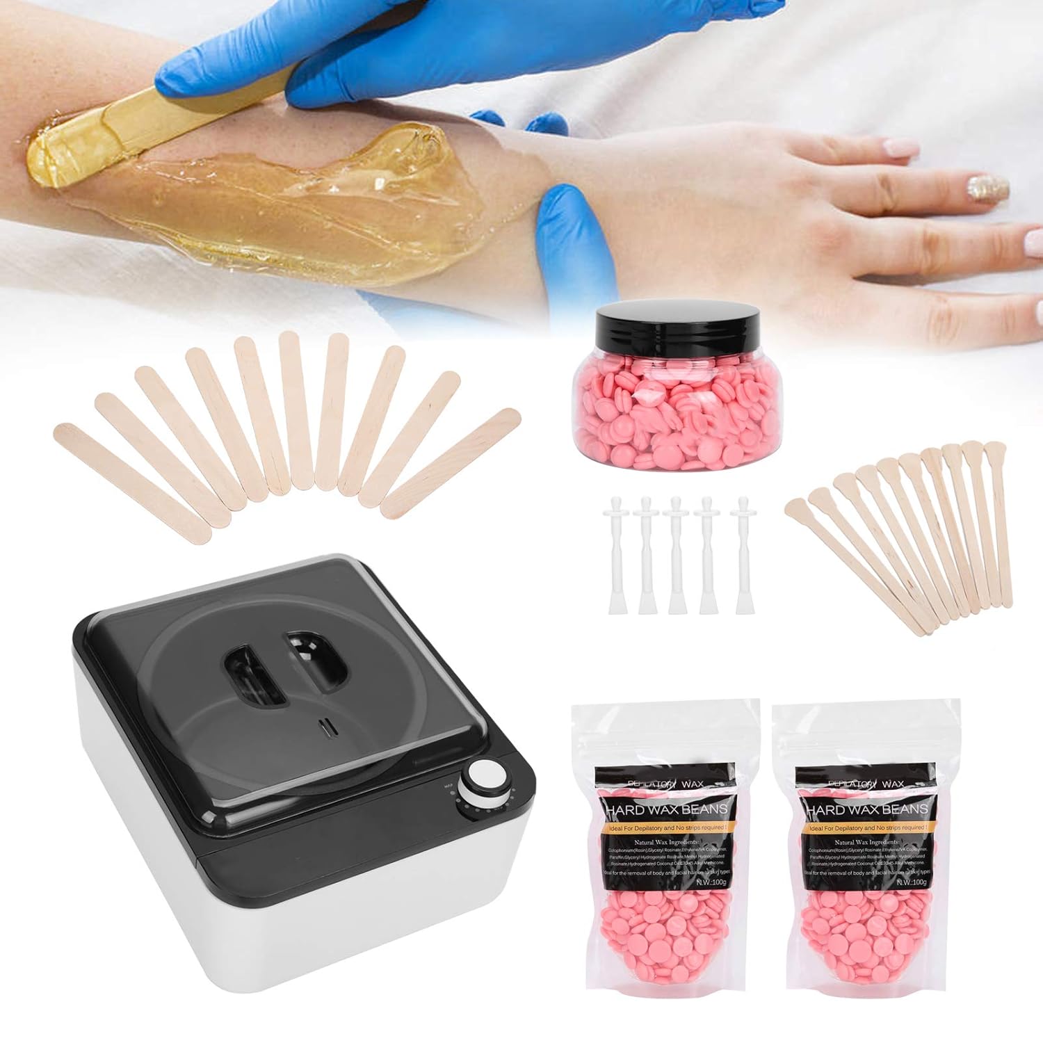 Depilatory Wax Heater, Electric Wax Melt Machine, Hair