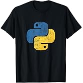 Python Programming Logo for Programmers T-Shirt