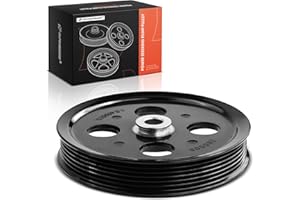A-Premium Power Steering Pump Pulley Compatible with Jeep Wrangler 2007 2008 2009 2010 2011, V6 3.8L