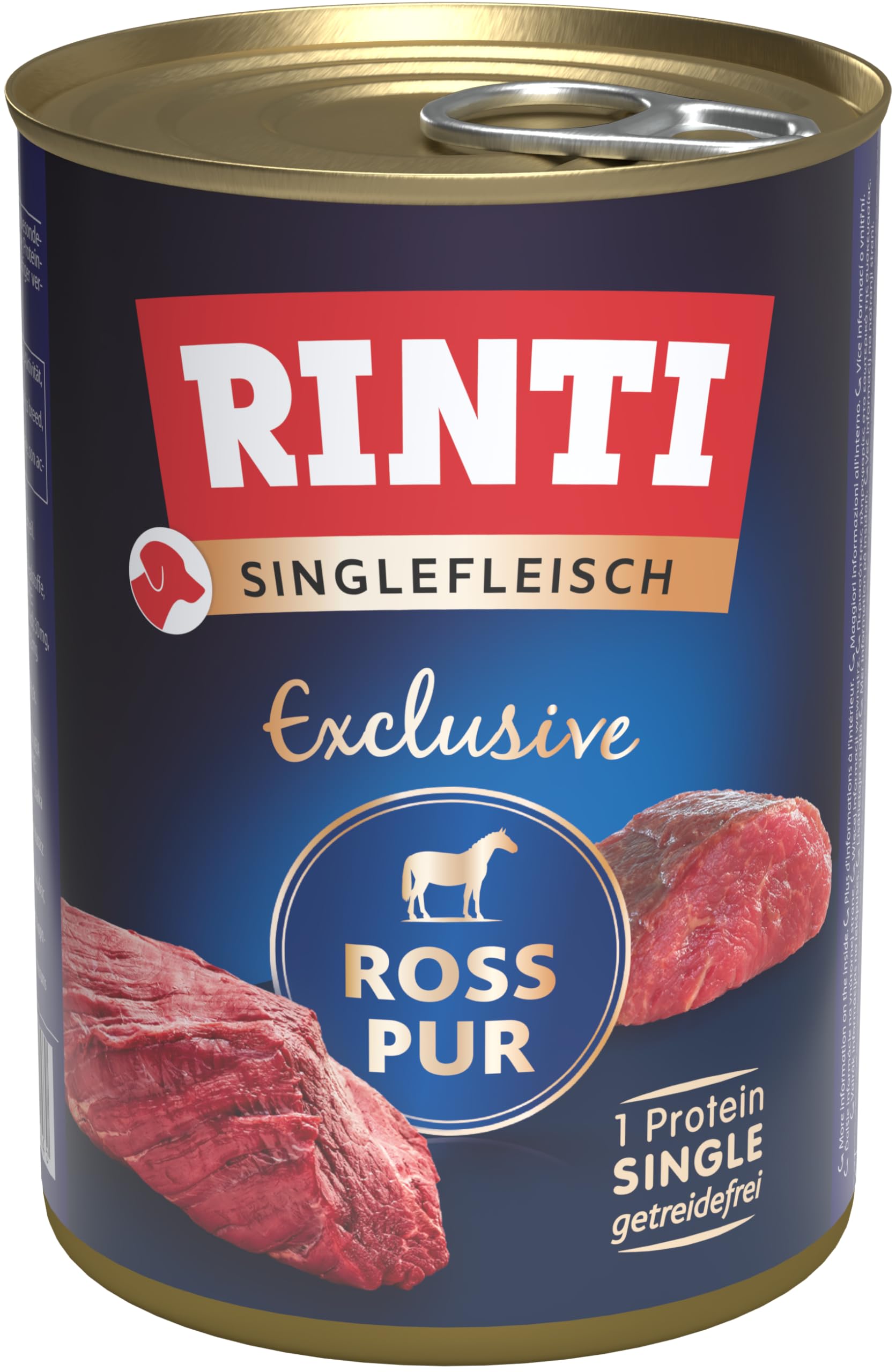 Rinti Single meat exclusive ross pure 12 pack (12 x 400 g)