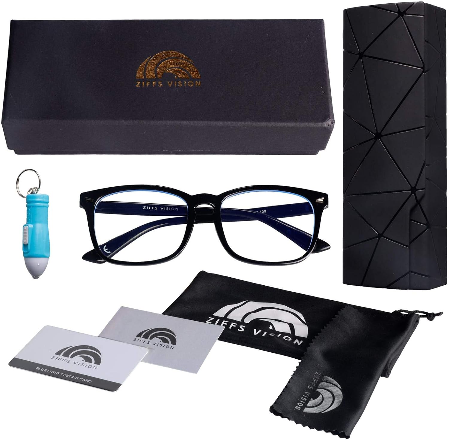 glasses with magnetic accessories