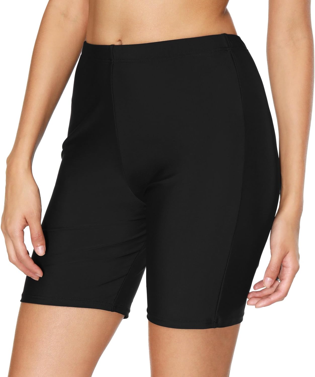 beautyin Womens Swim Shorts High Waisted Swimsuit Tankini Bottoms