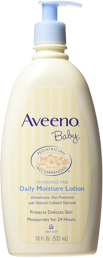 aveeno baby daily moisturising lotion for delicate skin