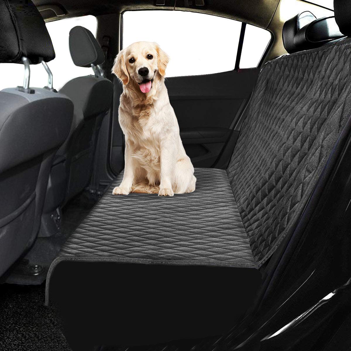 Ferocity Car Dog Blanket Padded for the Back Seat & Boot, Car Protective Cover, Waterproof Car Boot Protector for Dogs Car Cover Simple Small [115]