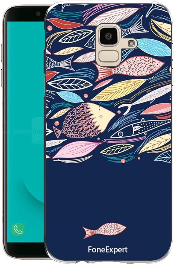Amazon.com: Samsung Galaxy J6 2018 Case, FoneExpert Pattern Soft Slim Gel Silicone TPU Cover Case for Samsung Galaxy J6 2018