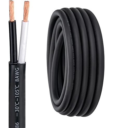 Cavo Portatile 4 Conduttori Cavo Flessibile SOOW 8/4 - 5 Piedi, 600V, Per Esterno E Interno, Ideale Per Utensili E Generatori Cavo Flessibile 8 Awg 4 Conduttori - Foto 8