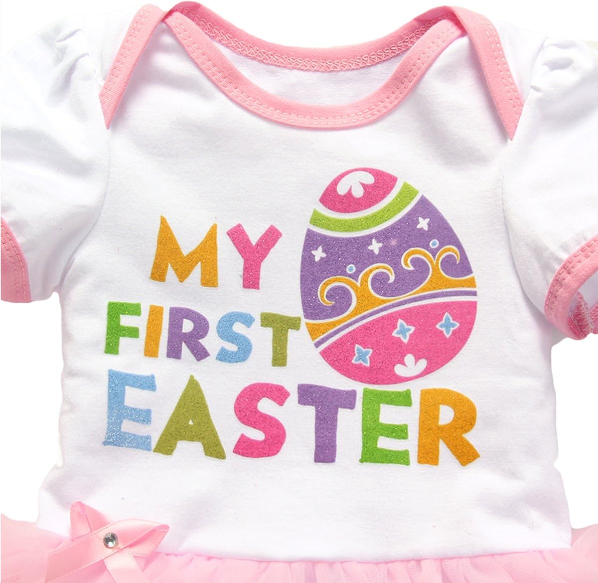 my first easter outfit baby girl