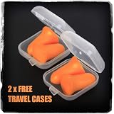 Nordell Ear Plugs for Sleep, Music, Snoring, Noise Reduction - 40 Pack view 5