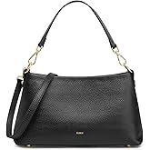 Kattee Genuine Leather Crossbody Bags for Women 2026 Trendy, Small Tote Purses Shoulder Handbags with 2 Removable Straps
