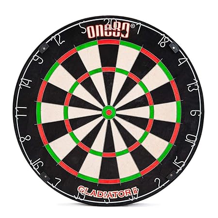 ONE80 Dartscheibe Dartboard Kork Bristle Offizielles Profi Turniermaß