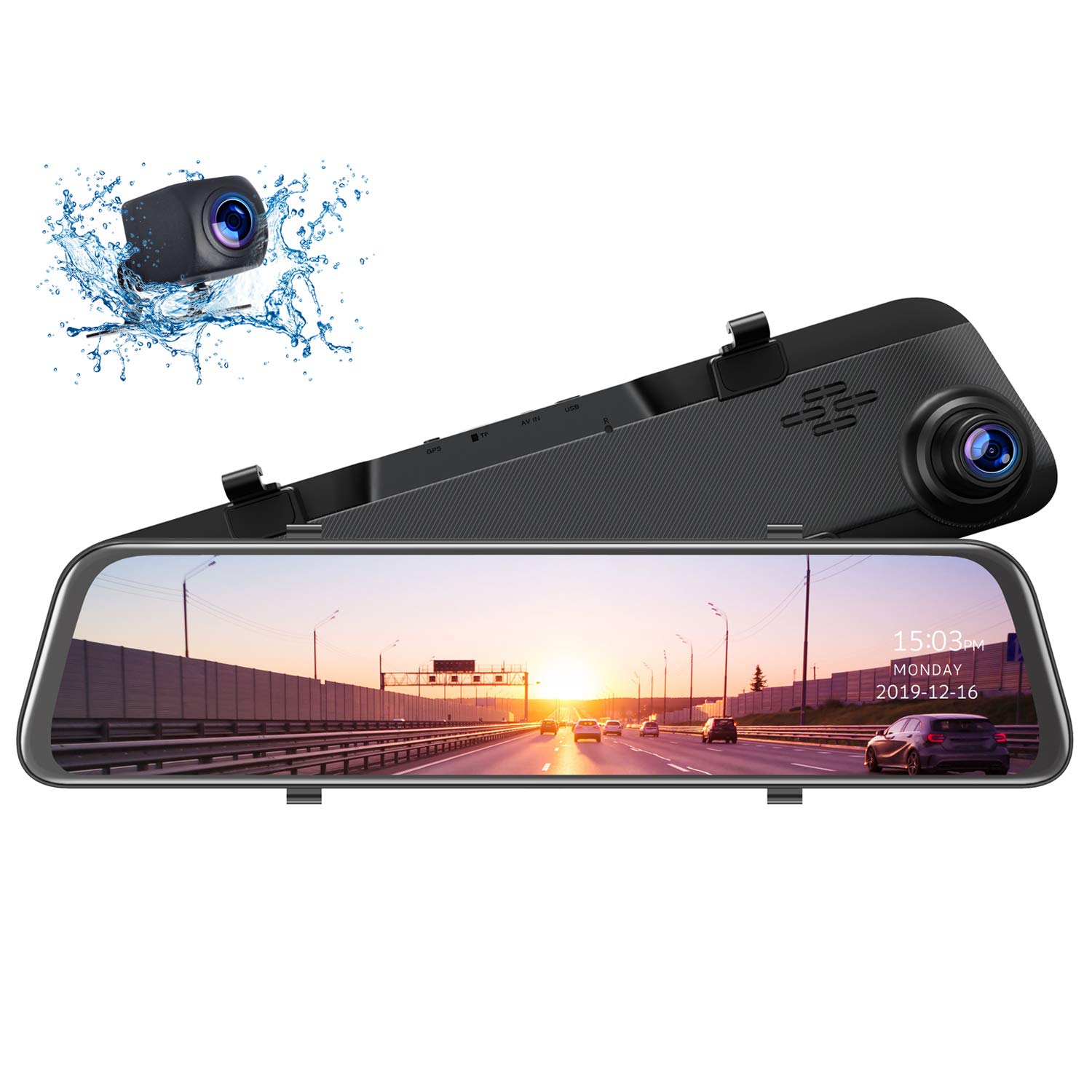 Toguard 11 5k Mirror Dash Cam For Cars Gps Desertcart Seychelles