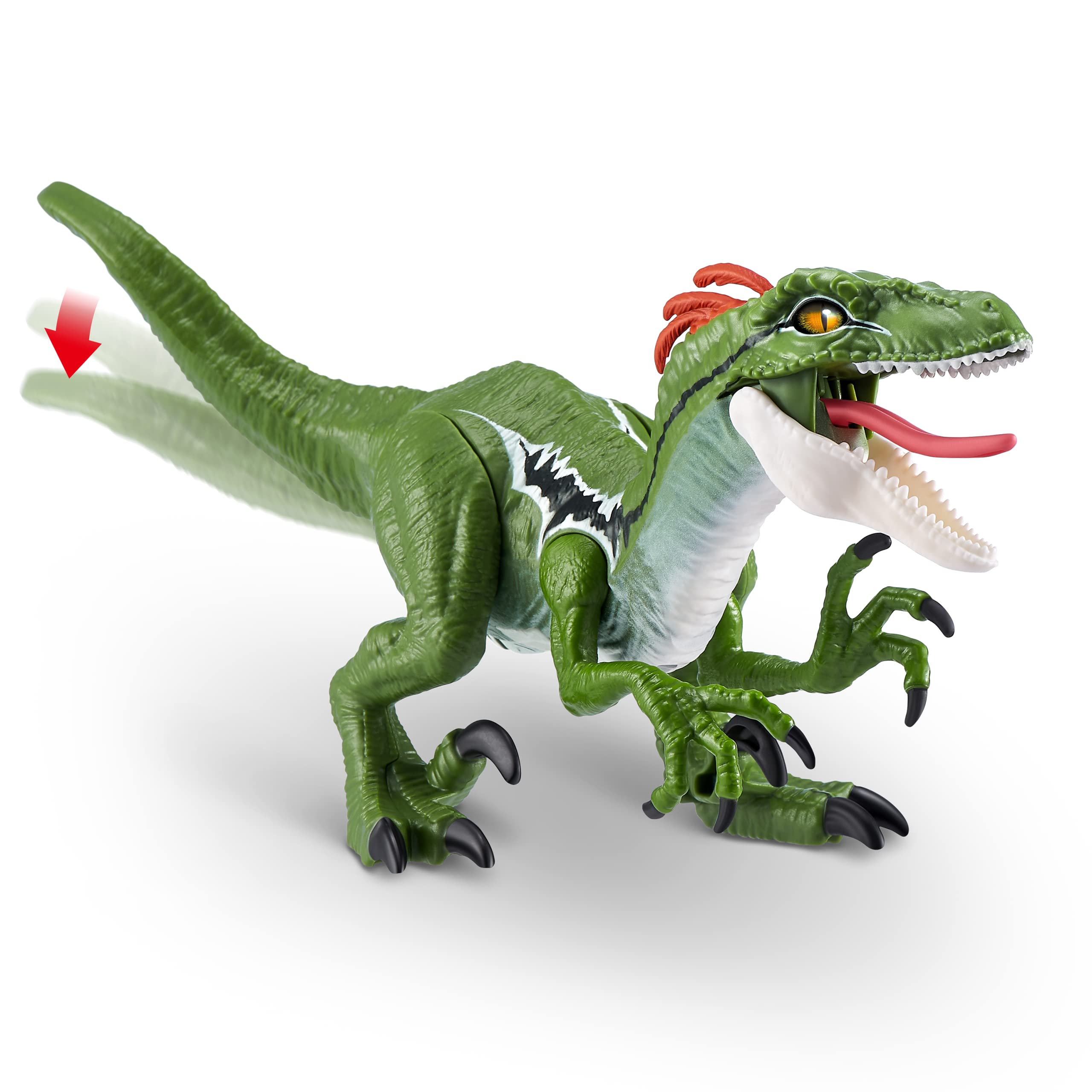 Robo Alive Dino Action Raptor, Battery Powered Robotic Toy, Realistic Dinosaur Movement (Raptor)