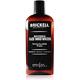 Brickell Men's Daily Essential Face Moisturizer for Men, Natural and Organic Fast-Absorbing Face Lotion with Hyaluronic Acid,