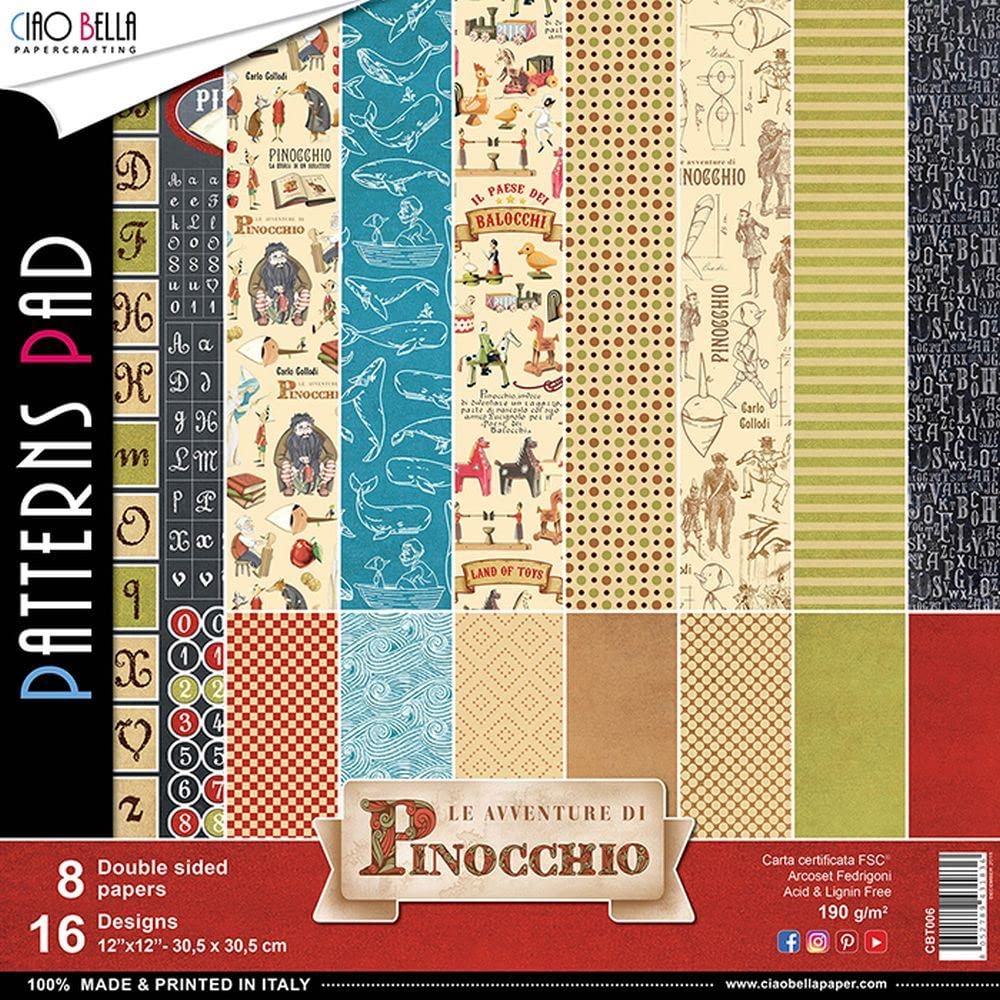 Ciao Bella Creative Patterns Pad, Mixed, OSFA