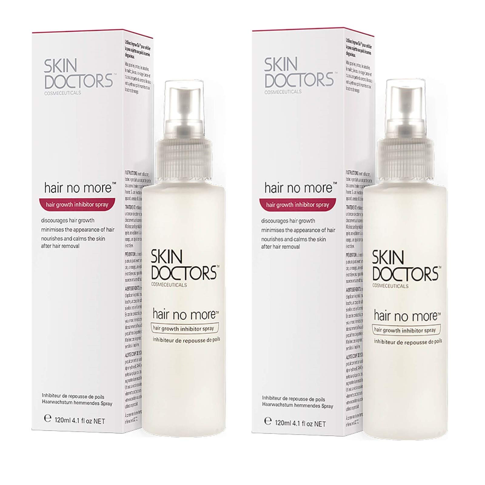 (2 Pack) - Skin Doctor - Hair no more Spray | 120ml | 2 PACK BUNDLE