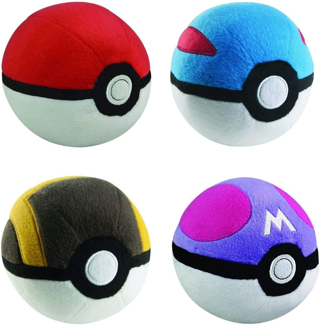 Pokeball Mini Poke Ball Collection 4pc 