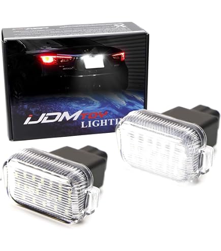 Amazon.com: iJDMTOY OEM-Fit 3W Full LED License Plate Light Kit