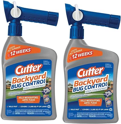 Amazon Com Cutter Backyard Bug Control Spray Concentrate 32 Ounce 32 Ounce 2 Pack Garden Outdoor