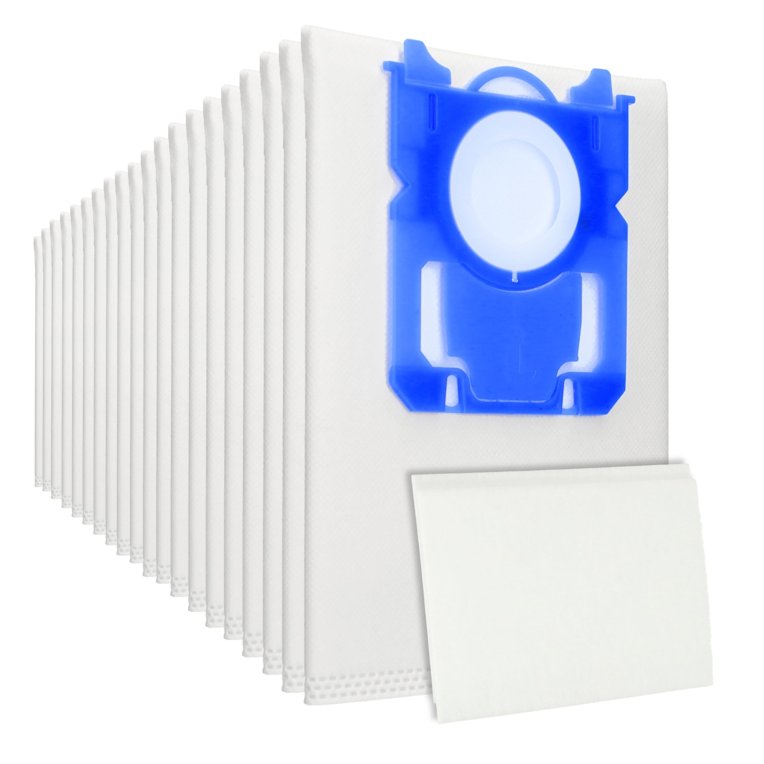 20 Vacuum Cleaner Bags for AEG Vacuum Cleaner VX7 ÖKO X Power VX7-1-ÖKO by Microsafe