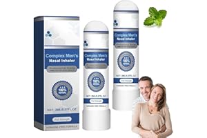 MANUTOX Uncle Stiffy Nasal Inhaler, Unclestiffy, Menstick Complex Mens Nasal Inhaler Stick, Uncle Stiffy Inhaler, Male Prostate Care Inhaler (2 pcs)