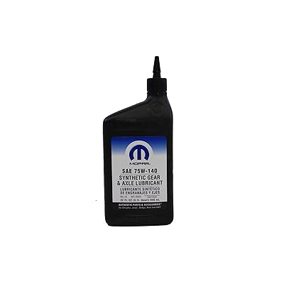 Genuine Chrysler Fluid 4874469 SAE 75W-140 Synthetic Gear and Axle Lubricant - 1 Quart, 32 Ounces