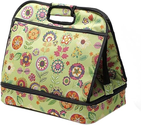 Amazon Sanne ピザ バッグ 保温 断熱 お弁当バッグ 保冷バッグ グリーン ランチバッグ ランチ巾着 ランチベルト オンライン通販