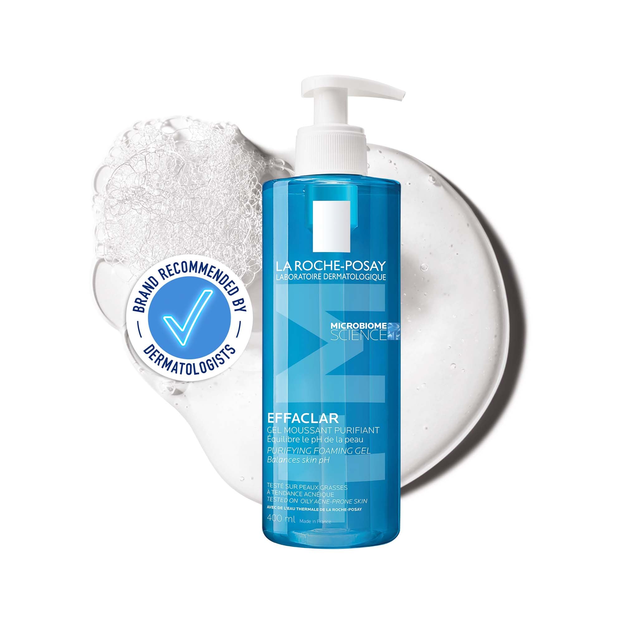 La Roche-Posay Effaclar Purifying Foaming Gel Cleanser For Oily, Breakout-Prone Skin 400ml