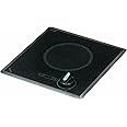 Kenyon B41598 6-1/2-Inch Mediterranean Single Burner Cooktop with Analog Control UL, 208-volt, Black