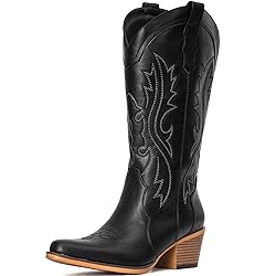IUV Cowboy Boots For Women Western Cowgirl Boots