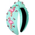 Flamingo Princess Birthday Party Crown, Tropical Flamingo Headband, Flamingo Tiara, Flamingo