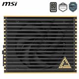 MSI MEG Ai1600T 1600W Titanium ATX 3.1 PSU PCIe 5.1 Dual-Native 12V view 3