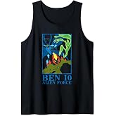 Ben 10: Alien Force Big Chill Swampfire &amp; Goop Epic Poster Tank Top