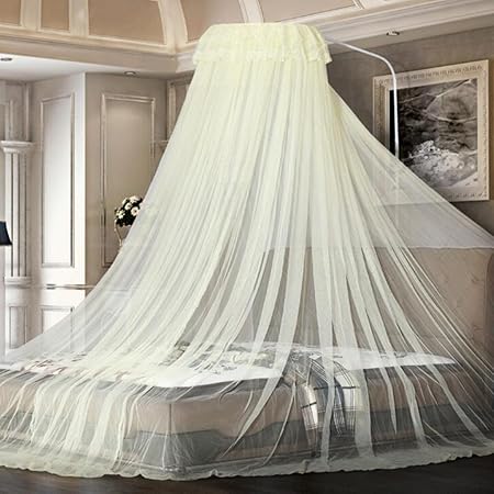 Mosquito Net Polyester Single Door Floor Standing Dome Adjustable