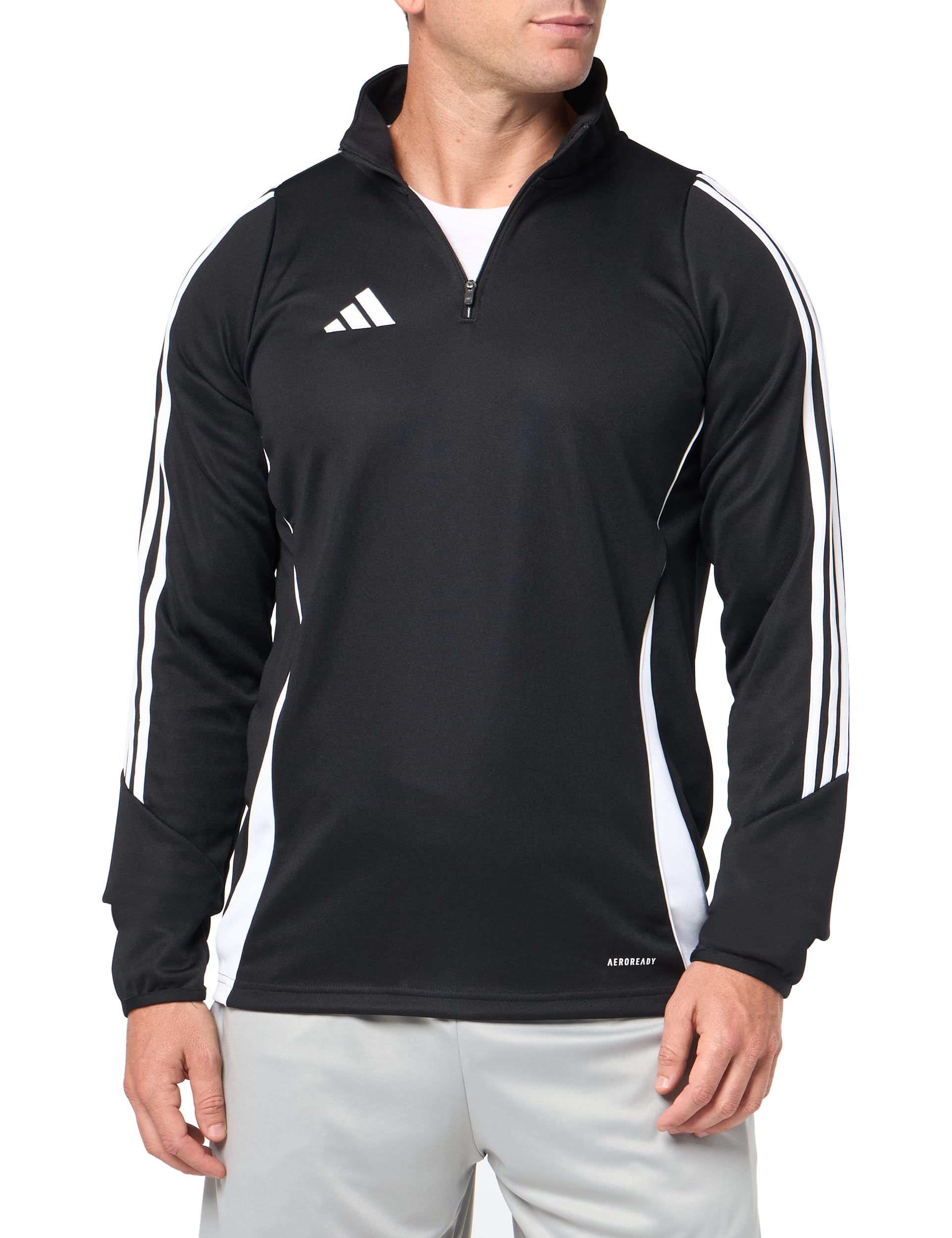 adidas Men’s Tiro 24 Training Top, Black/White, X-Large