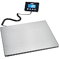 Smart Weigh 440lbs x 2 oz. Pro Digital Shipping and Postal Scale USB-C or Battery Power with Wide Stainless Steel Large Platform, UPS USPS Post Office Postal Scale and Luggage Scale