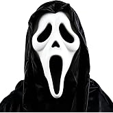 Hdiwousp Halloween Mask Scary Ghost Head Face Mask Novelty Full Head Masque | Scary Halloween Mask Full Ghost Face Mask for Masquerade Carnival Fancy Cosplay Party Halloween Decoration