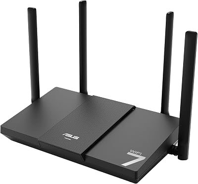 RT-BE50 - Router Extensible Inteligente AiMesh WiFi 7 de Doble Banda