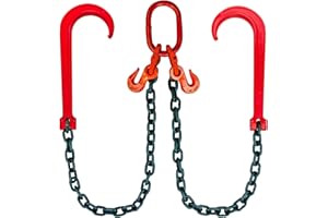 VULCAN Alloy Towing Chain Bridle - Grade 80-72 Inch - PROSeries - 12,000 Pound Safe Working Load