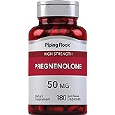 Piping Rock Pregnenolone 50 mg | 180 Capsules | Hormone Support Supplement | Non-GMO, Gluten Free