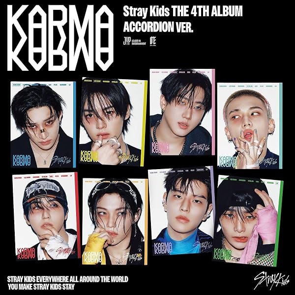 Stray Kids - Karma - Compact Version - incl. Envelope + 8pc Stray Kids - Karma - Compact Version - incl. Envelope + 8pc