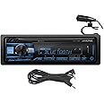Alpine UTE-73BT Digital Media Bluetooth Car Stereo Receiver w/USB+ Absolute AUX Cable