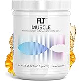 FLT Muscle Performance Supplement for Muscle Strength, Recovery & Endurance with Plant-Based Peptides, Creatine, L-Glutamine, Magnesium, Zinc & Electrolytes – 30 Servings | Vegan