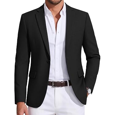 formal dress jackets for men YueZhiHe Mens Jacquard Blazer Suit Jackets Regular Fit Shawl Lapel Formal Tuxedo Blazer Wedding Party Prom Shiny Dress Coat, Men's, Size: XL