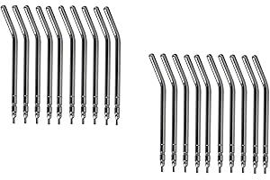 SUPERDENTAL 20pcs Dental 3 way Syringe Air Water Spray Nozzles Tips Dentist Clinic Use